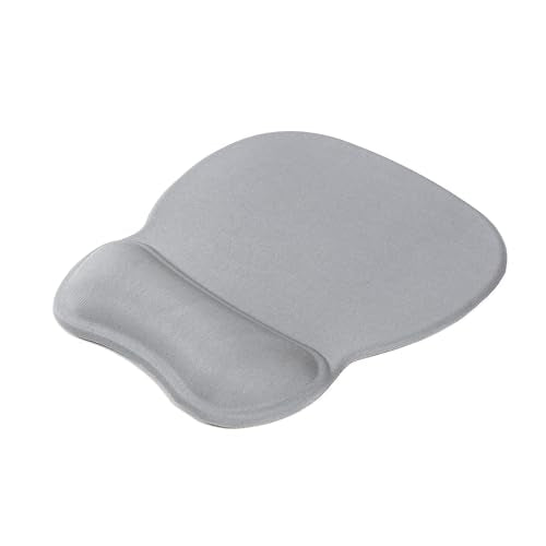 Huron Ergonomic Mouse Pad/Gel Wrist Rest 10x8 Grey (100pc)