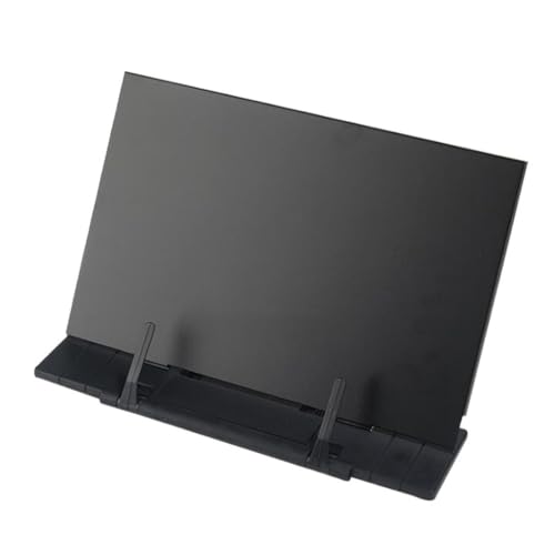 Metal Reading Rack Black Office Stationery Adjustable Book Clip