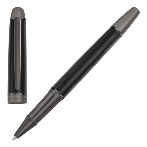 Cerruti Holborn Black & Gun Rollerball Pen