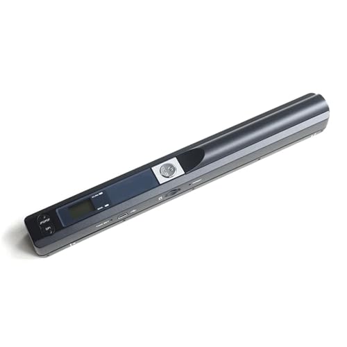 Document Scanner, Portable Scanner 900DPI Handheld A4 Document LCD Display Supports JPG/PDF Formats for Books & Images