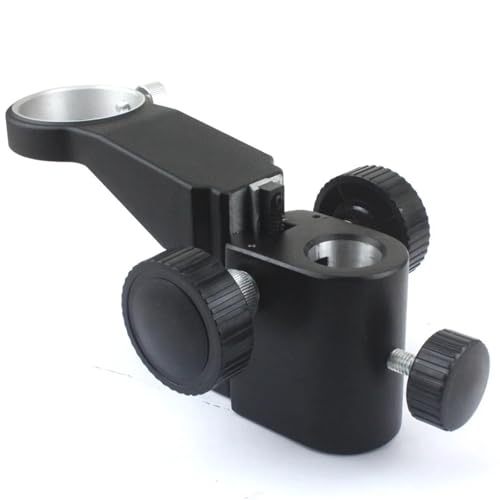 50mm Diameter Adjustable Video Industry Microscope Stand Holder Articulating Arm Bracket Microscope Gear Accessories (S Swivel arm)