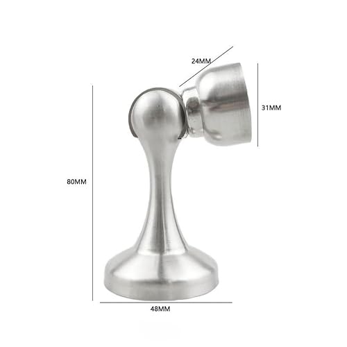 Stainless Steel Thickened Suction Power Silent Anti Collision Door Stop Without Drilling