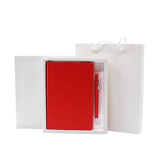ASWRTYJO Notebook Office supplies Stationery Notepad Portable, set with pen business(A6)