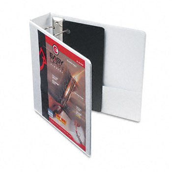 Cardinal EasyOpen ClearVueTM Slant-D Ring View Binder BNDR,EZOPN,D,CV,2"WE (Pack of8)