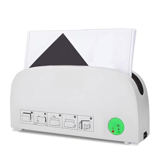 COYEUX Hot Glue Binding Machine, Hot Melt Electric Binding Machine, A4 Thermal Binding Machine, 1 Minute Quick Binding, with Max Binding Thickness 33mm, for Photo Album