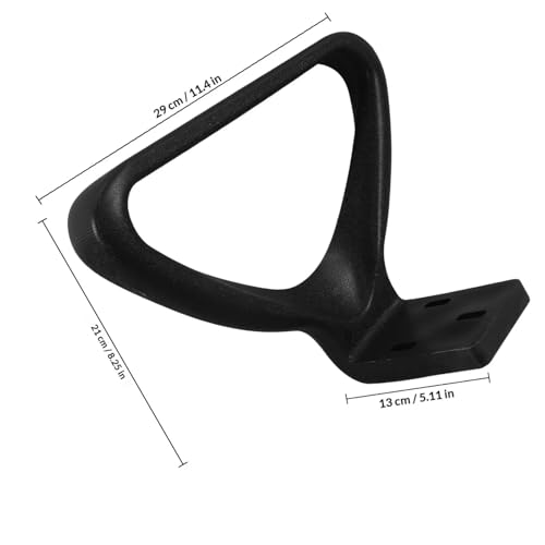 2Pcs Wide Comfort Armrest Replacements for Office Chairs, Sturdy Wear-Resistant Ergonomic Chair Arm Parts