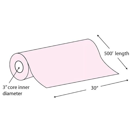 Alliance Wide Format Paper 30" x 500' Pink Bond Engineering 20lb | 92 Bright | 2 Rolls | 3" Core