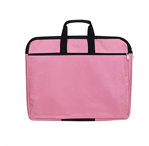 Business File Handbag Book A4 Folder with Handle Zipper Pocket Large Capacity