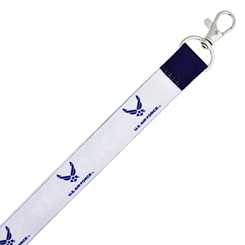 PinMart U.S. Air Force Military USAF Wings Lanyard w/Safety Release - 100 Pack