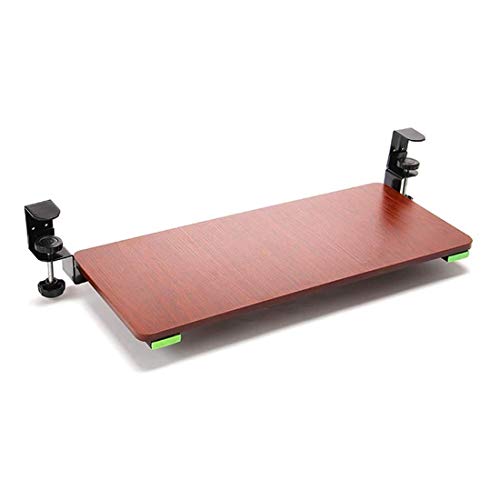 AUGUSE Keyboard Tray Drawer, Keyboard Platform Tray Keyboard Computer Mouse Pad Desk Keyboard Bracket Mouse Support Frame Track Drawer Desktop Extension Board