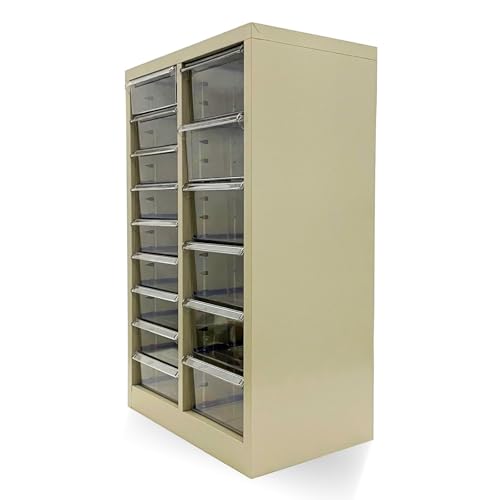 Yokoma File Cabinet 15 Drawers Vertical Document Storage Cabinet Paper Organizer for Home Office