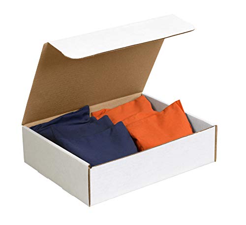 Top Pack Supply Literature Mailers, 14 1/4" x 11 1/4" x 2", White (Pack of 50)