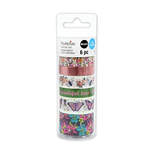 Recollections Spring Crafting Washi Tape Set, 12 Pack