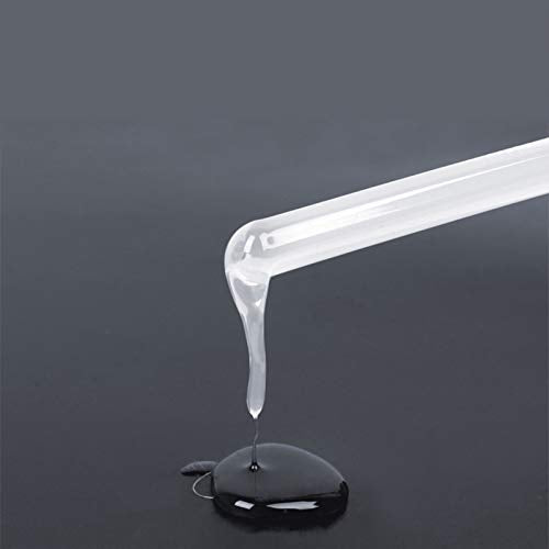 Lnanqing-Silicon Tube Transparent 11mm 7mm Hot Melt Adhesive Glue Stick Silicone High Viscosity Strengthen Stickiness, Flexible and Heat Resistant(11x300MM,30 Pieces)