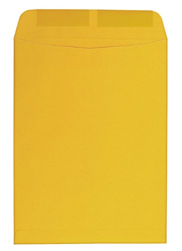Columbian Catalog Envelopes, Gummed Seal, 6" x 9", Brown Kraft, 500 Per Box (CO645)