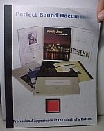 1-1/4" (30mm) Thermobind Black Thermal Binding Covers, (40 covers)