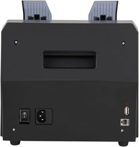 Qiokoith Money Counter Counterfeit Detector Machine Fake Money Detector Discriminator Denomination Money Counting Machine Fast and Easy to Use