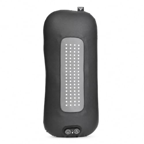 YNTU 4-in-1 Cordless Lumbar Support Pillow & Back Massager with Red Light