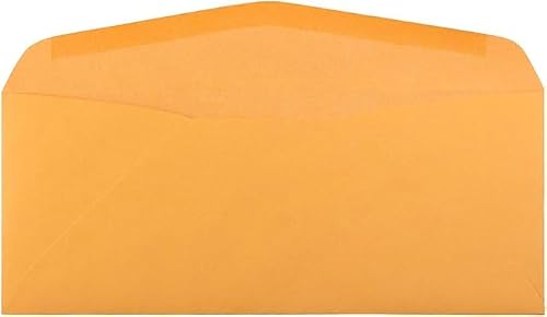 Limited Papers #10 Brown Business Envelopes - 4 1/8 x 9 1/2 - Ideal for Professional Communication - Bulk 1000/Pack