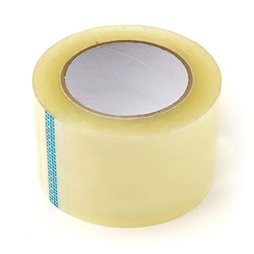 Pacific Mailer Clear Acrylic Packing Tape, 3 Inch Wide, 2.0mil Thickness, 110 Yard Per Roll [Pack of 24 Rolls]