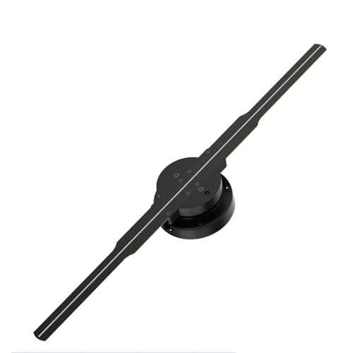42cm 3D Holographic Fan WiFi Remote Custom Icons DIY Video Logo LED Neon Lights Rotating Display AD Projector