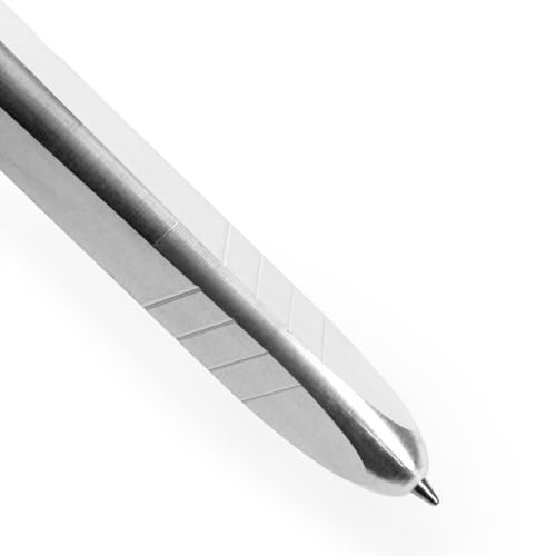 Kolo Tino Aluminum Ballpoint Pen, Retractable, Refillable Ink, Medium Point