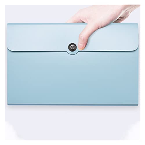 AEYSD-456 Filing Envelopes 1PCS File Folder Organ Box Bag Multi-Function Organizer Storage Holder Office Document A5 Supplies Paper Folder Finishing File Plastic Folders (Color : 3)