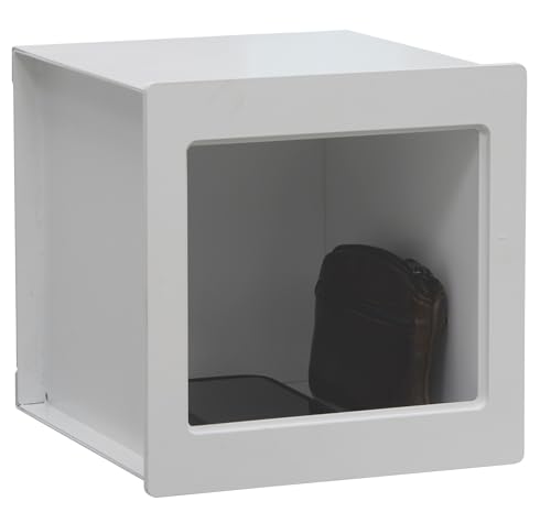 ARREGUI Elek 22500W-S1 Hidden Safe Behind the Lid of the Junction Box | Small Safe to Recessed to the Wall | 20 x 20 x 21 cm | 5 L