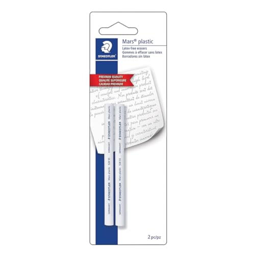 STAEDTLER Mars Plastic Eraser Refills - 18 Pack, 36 Count