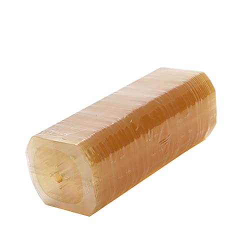 CLAKY About 70Pieces/Set Lens Templates Lens Eyeglasses Lens Blanks Lens Template for Maker Glasses Yellow