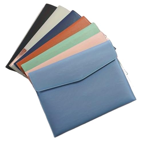 Expanding File Folder 5/10pcs Stylish A4 Folder with Snap Closure Office Accessories Smooth Textured Finish Ideal for Business Professionals(Pink,5pcs)
