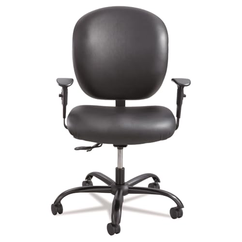 Safco Alday 24/7 Task Chair, Black Vinyl