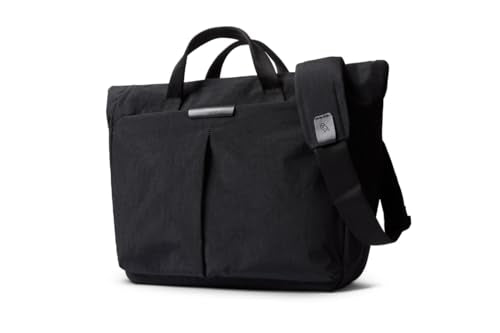 Bellroy Tokyo Messenger Bag, 14-inch Laptop Briefcase - Raven