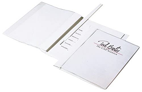 Durable Duraplus De Luxe 258902 Clear View Presentation Folder A4 - White (Pack of 25)