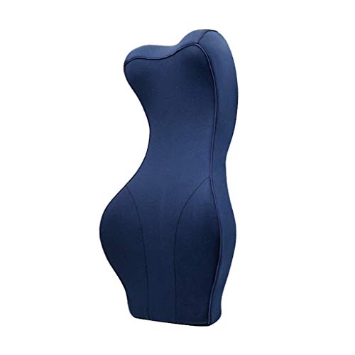 UIOLCFG Lumbar Pillow - Support Pillow, Memory Foam Back Cushion with Breathable for Car Seat,Office Computer Chair