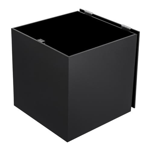 Acrylic Donation Box, Deluxe Donation Box Tip Jar Ballot Suggestion With Lock & 2 Keys, Money Storage Container for Voting, Charity, Ballot, Contest, Suggestions. (10 * 10 * 10in)