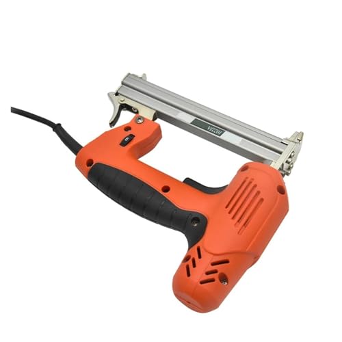 Oil-Free Pneumatic Staple Gun Heavy-Duty Stapler Adjustable Electric Nail Gun 1022 Yard Nail Gun Woodworking Tools Nail Gun Electric Staple Gun 220V 2000W
