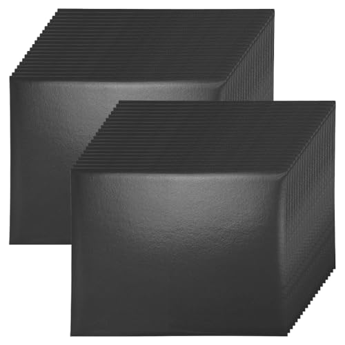 Diploma Holder 8.5"x11" Diploma Cover Black, 40 Pack