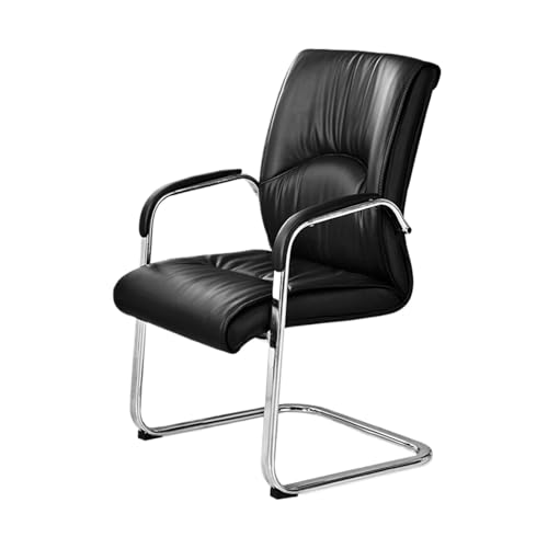LICONG-2019 Office Chair Stylish Simple Conference Chair Household Computer Chair Morning Fair Guest Chair PU Leather Armchair Gaming Chair