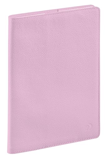 Quo Vadis - Diary - 2025 - Minister - Weekly Planner - French - Tania - Purple - 13 months from December to December - 16 x 24 cm - Clairefontaine white paper - Full cowhide leather