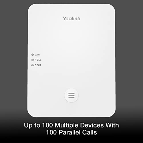 Yealink W80DM VoiP Gateway - DECT Multi-Cell System Base for Scalable, Reliable Wireless Communications Deployments, Global Teck Microfiber