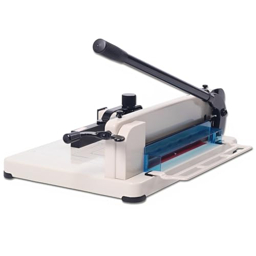 Japard A4 Heavy Duty Guillotine Paper Cutter, 12-Inch, Up to 500 Sheets