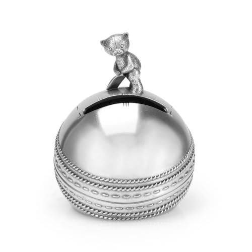 Royal Selangor Hand Finished Teddy Bears Picnic Collection Sports Day Cricket Coin Box