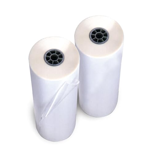 GBC Thermal Laminating Film Roll, 2 Pack, NAP I, 1" Poly-In Core, 1.5 Mil Laminate Rolls, 27" x 500', School Lamination (3126061)