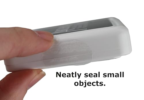 ChromaLabel 3/4 x 1 Inch Clear Perforated Wafer Seals, 5,000/Roll