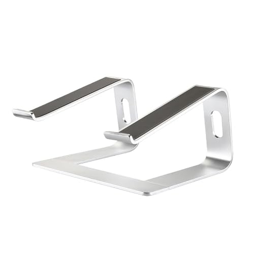 RVCSJAY Folding Portable Laptop Stand Angle Height Adjustable Aluminum Alloy Notebook Computer Bracket Heat Dissipation(D)