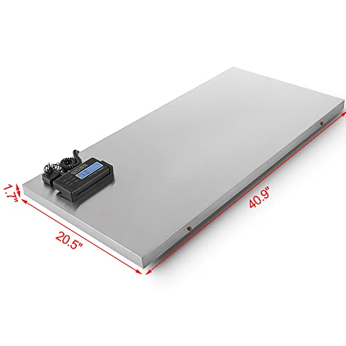 Pet Scale Dog Scales for Large Breed - 660LB Postal Digital Scale - Stainless Steel Platform Heavy Duty Livestock Scale