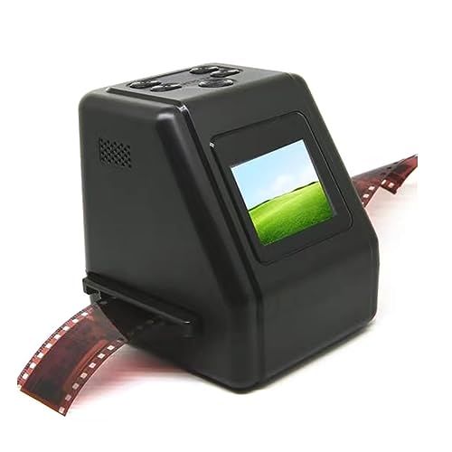 This Slide and Negative Scanner Features an LCD Screen and Can Convert Films, Slides, and Negatives Into Digital JPG Photos.