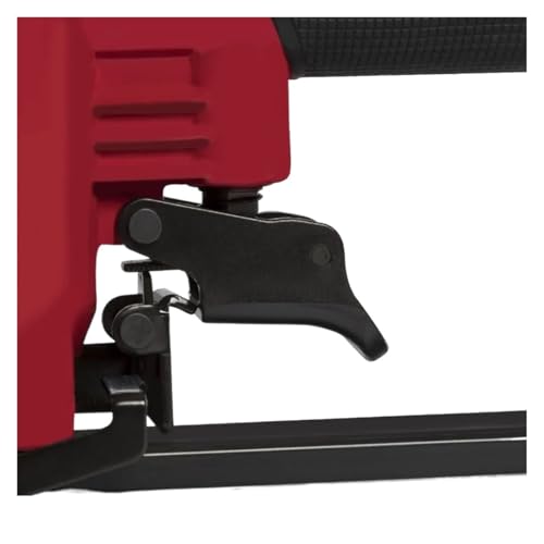 Professional Heavy Duty Stapler 1pcs PT50 Oil Free Pneumatic Staple Gun Red Heavy Duty Stapler Use for Wood and Upholstery