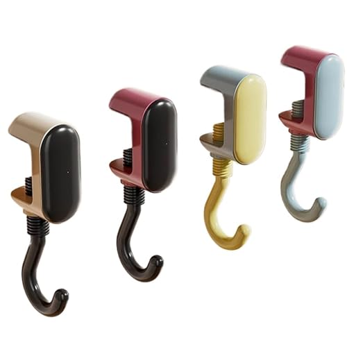 UGRBOQZK Dopamine Portable Adjustable Desk Edge Hook Desktop Bag Hooks Strong Load-Bearing Gaming Headset Water Bottle(A7)